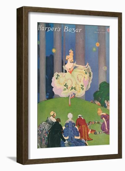 Harper's Bazaar, May 1916-null-Framed Premium Giclee Print