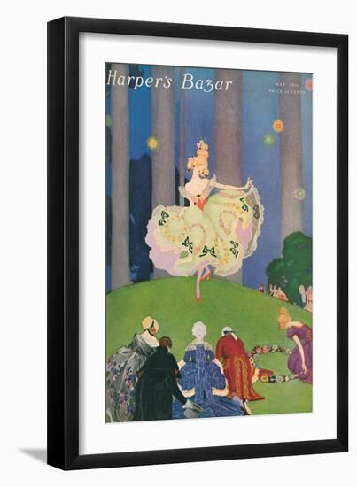 Harper's Bazaar, May 1916-null-Framed Premium Giclee Print