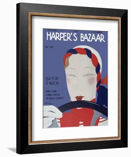 Harper's Bazaar, May 1931-null-Framed Art Print