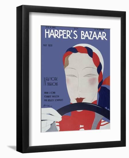 Harper's Bazaar, May 1931-null-Framed Art Print