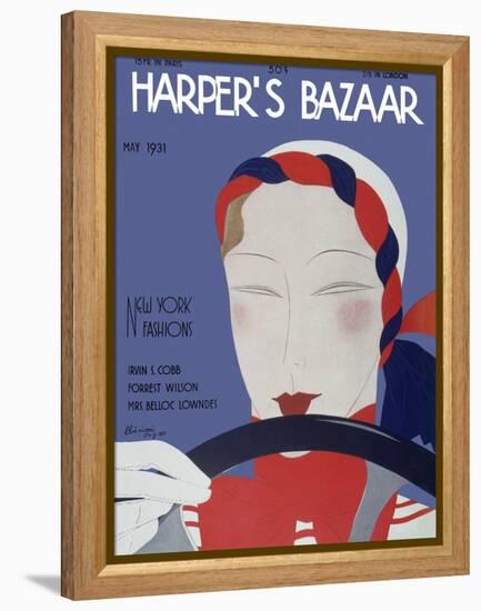 Harper's Bazaar, May 1931-null-Framed Stretched Canvas