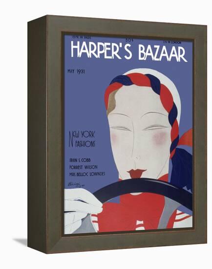 Harper's Bazaar, May 1931-null-Framed Stretched Canvas