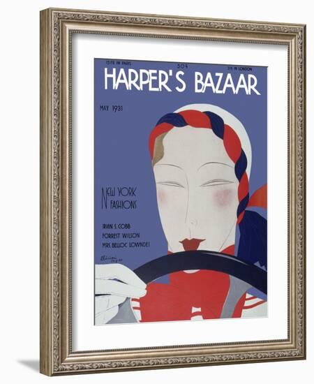 Harper's Bazaar, May 1931-null-Framed Art Print