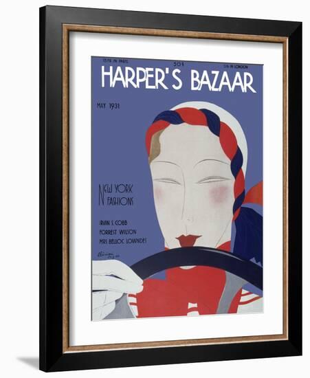 Harper's Bazaar, May 1931-null-Framed Art Print