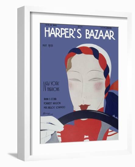 Harper's Bazaar, May 1931-null-Framed Art Print