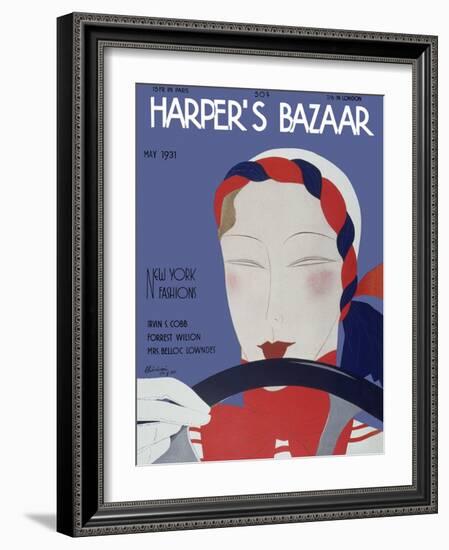 Harper's Bazaar, May 1931-null-Framed Art Print