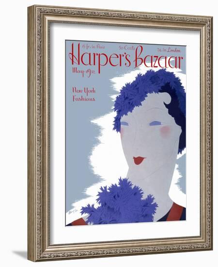 Harper's Bazaar, May 1932-null-Framed Art Print