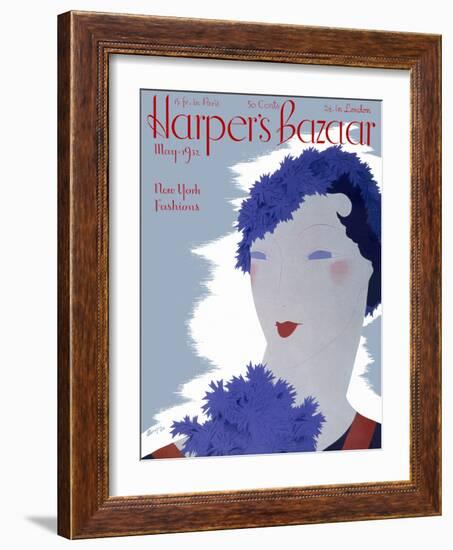 Harper's Bazaar, May 1932-null-Framed Art Print