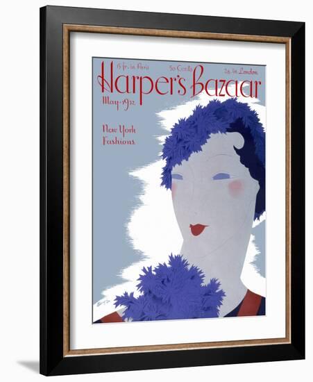 Harper's Bazaar, May 1932-null-Framed Art Print