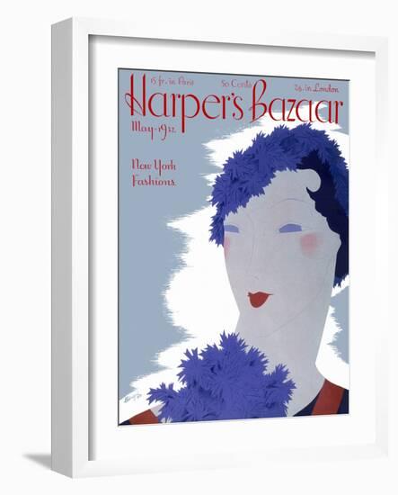 Harper's Bazaar, May 1932-null-Framed Art Print