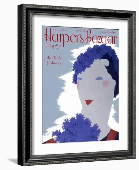 Harper's Bazaar, May 1932-null-Framed Art Print