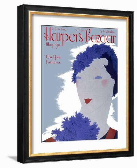 Harper's Bazaar, May 1932-null-Framed Art Print