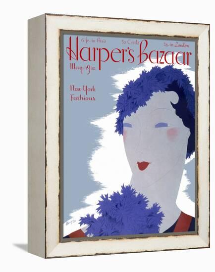 Harper's Bazaar, May 1932-null-Framed Stretched Canvas