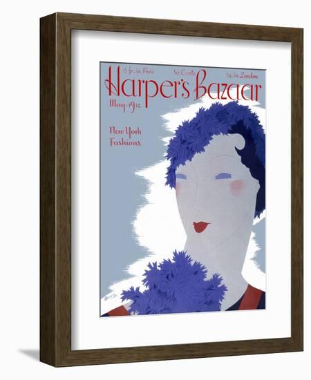 Harper's Bazaar, May 1932-null-Framed Art Print