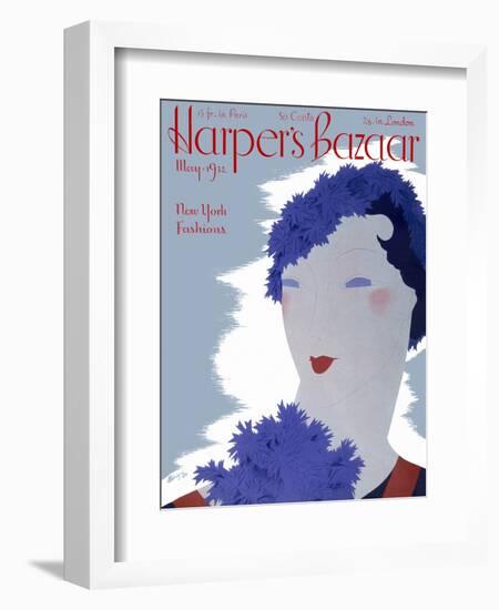 Harper's Bazaar, May 1932-null-Framed Art Print