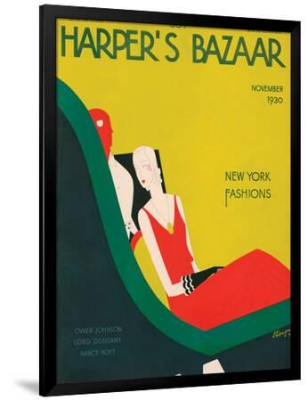 Harper's Bazaar, November 1930' Art Print | Art.com