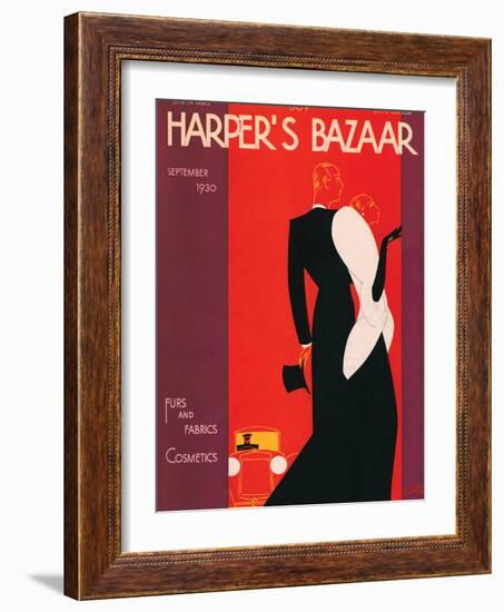 Harper's Bazaar, September 1930-null-Framed Art Print