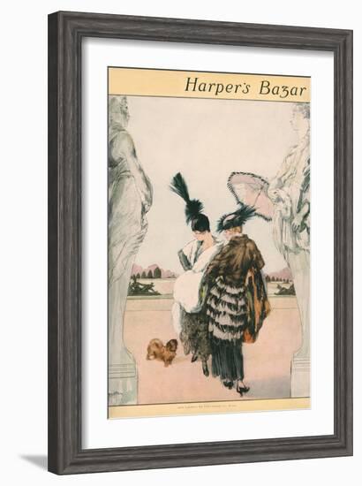 Harper's Bazaar-null-Framed Art Print