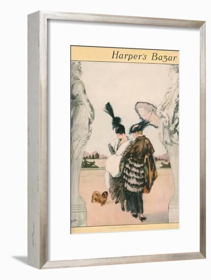 Harper's Bazaar-null-Framed Art Print