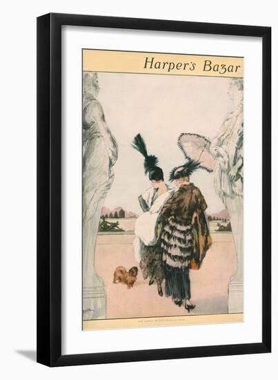 Harper's Bazaar-null-Framed Art Print