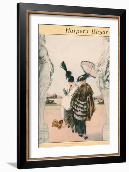 Harper's Bazaar-null-Framed Art Print