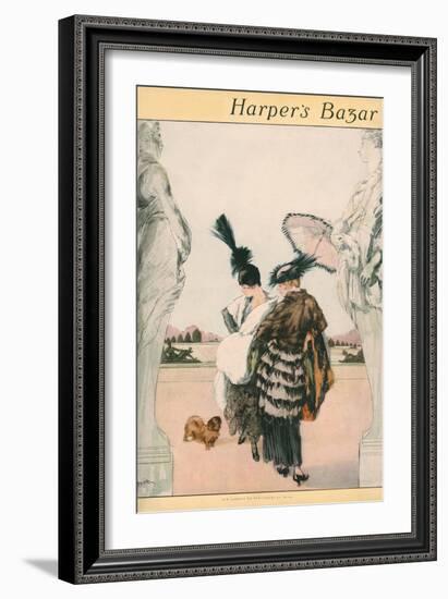 Harper's Bazaar-null-Framed Art Print