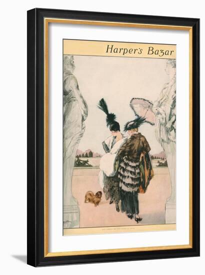 Harper's Bazaar-null-Framed Art Print