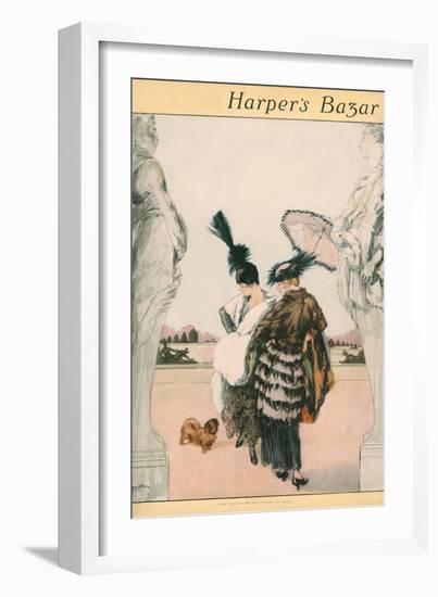 Harper's Bazaar-null-Framed Premium Giclee Print