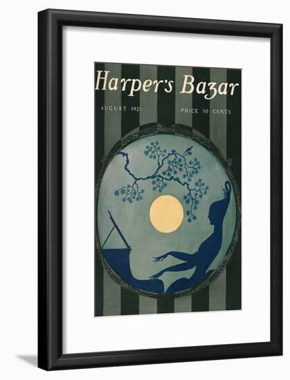 Harper's Bazar, August 1921-null-Framed Art Print