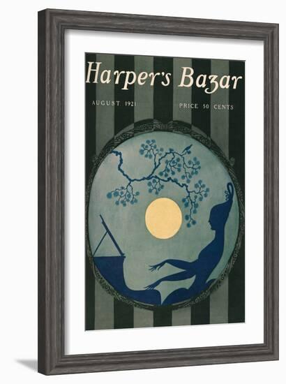 Harper's Bazar, August 1921-null-Framed Art Print