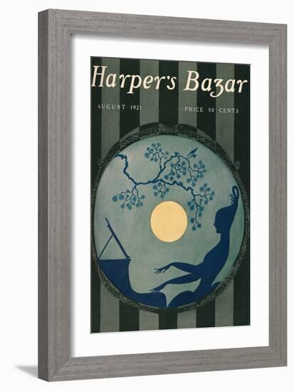 Harper's Bazar, August 1921-null-Framed Art Print