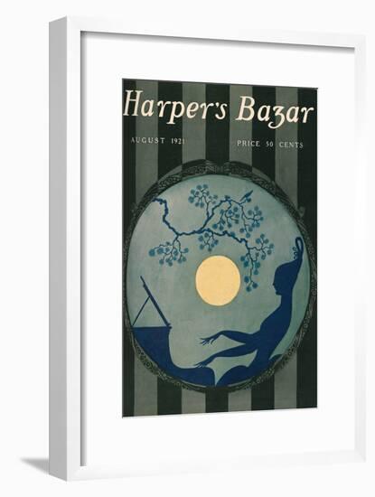 Harper's Bazar, August 1921-null-Framed Art Print