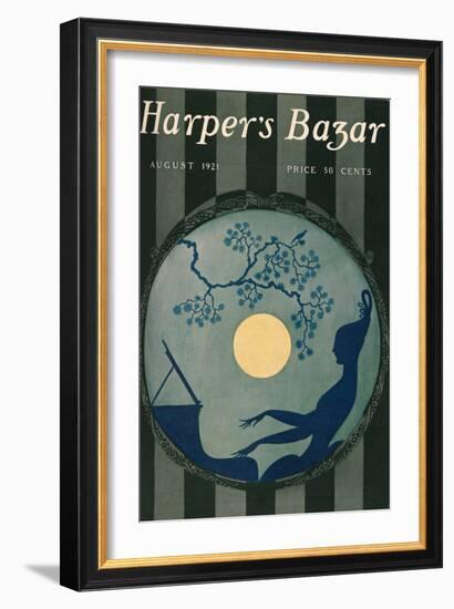 Harper's Bazar, August 1921-null-Framed Art Print