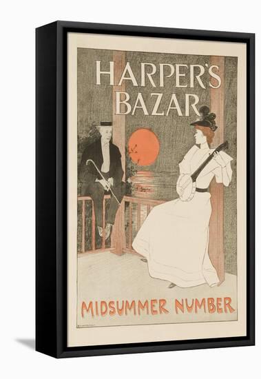Harper's Bazar Midsummer Number Poster-null-Framed Premier Image Canvas