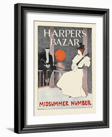 Harper's Bazar Midsummer Number-Edward Penfield-Framed Art Print