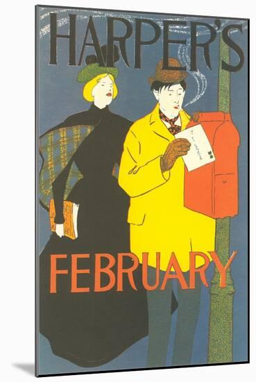 Harper's, February-null-Mounted Art Print