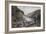 Harper's Ferry (From the Potomac Side)-Currier & Ives-Framed Giclee Print