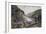 Harper's Ferry (From the Potomac Side)-Currier & Ives-Framed Giclee Print