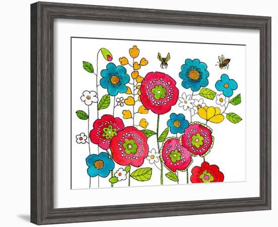 Harper's Garden-Blenda Tyvoll-Framed Giclee Print