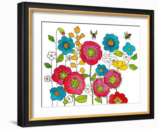 Harper's Garden-Blenda Tyvoll-Framed Giclee Print