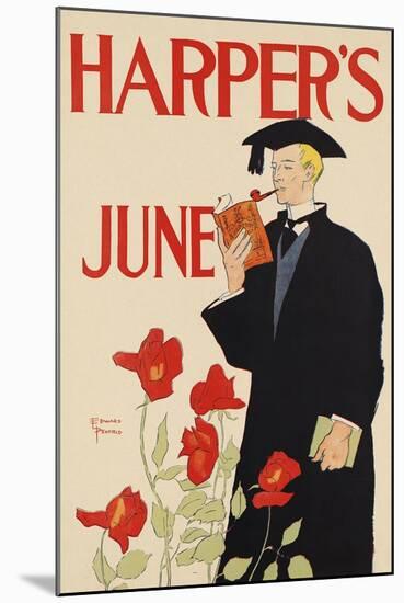 Harper's June-Edward Penfield-Mounted Art Print