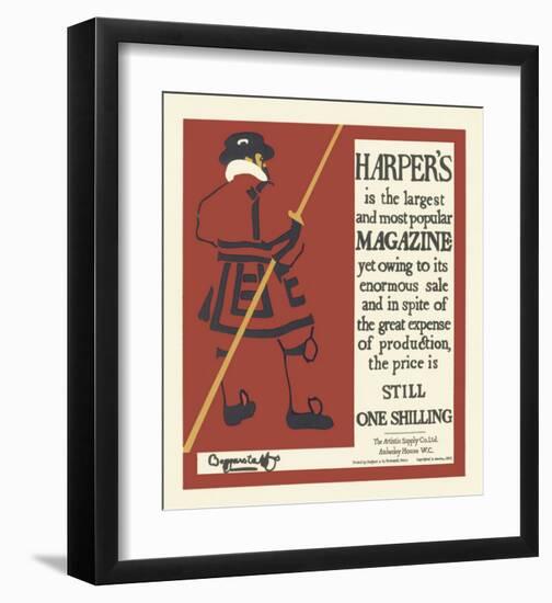 Harper's Magazine, c.1895-null-Framed Premium Giclee Print