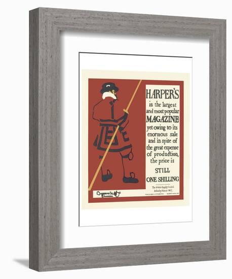 Harper's Magazine, c.1895-null-Framed Art Print