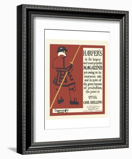 Harper's Magazine, c.1895-null-Framed Art Print