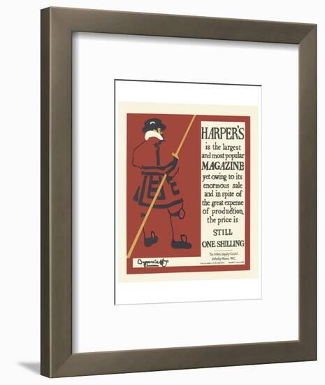 Harper's Magazine, c.1895-null-Framed Art Print