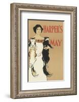 Harper's Magazine, May 1897-Edward Penfield-Framed Premium Giclee Print