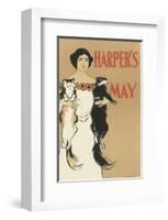 Harper's Magazine, May 1897-Edward Penfield-Framed Premium Giclee Print