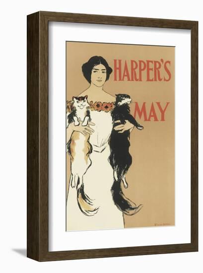 Harper's Magazine, May 1897-Edward Penfield-Framed Premium Giclee Print