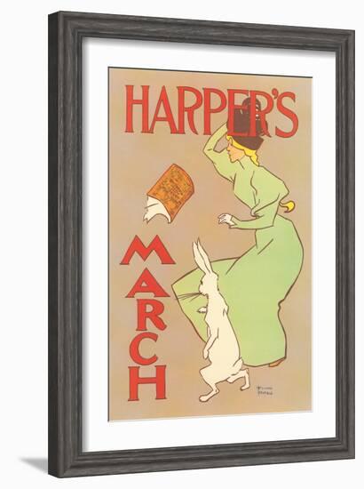 Harper's, March-null-Framed Art Print