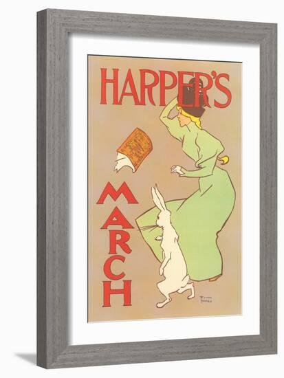 Harper's, March-null-Framed Art Print